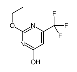 4(1H)-Pyrimidinone,2-ethoxy-6-(trifluoromethyl)-(9CI) Structure