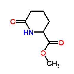 2-Piperidinecarboxylicacid,6-oxo-,methylester,(2R)-(9CI)结构式