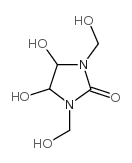 1,3-Dihydroxymethyl-4,5-dihydroxyimidazol-2-one Structure