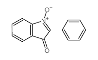 3H-Indol-3-one,2-phenyl-, 1-oxide Structure
