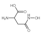 D-天冬氨酸-BETA-羟肟酸结构式