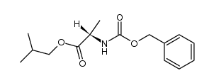 Z-L-Ala isobutyl ester结构式