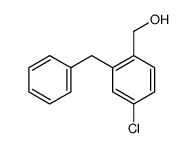 2-Benzyl-4-chlorobenzyl alcohol结构式