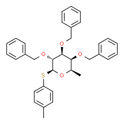 p-methylphenyl 2,3,4-tri-O-benzyl-1-thio-β-L-fucopyranoside图片