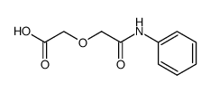 (phenylcarbamoyl-methoxy)-acetic acid Structure