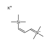 potassium,trimethyl(3-trimethylsilylprop-1-enyl)silane结构式