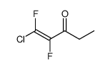 1-Penten-3-one,1-chloro-1,2-difluoro-结构式