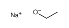 sodium ethanolate Structure