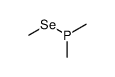 dimethyl(methylselanyl)phosphane结构式