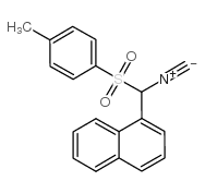1-[异氰基-(甲苯-4-磺酰基)-甲基]-萘结构式