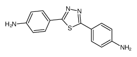 4,4'-(1,3,4-Thiadiazole-2,5-diyl)dianiline Structure