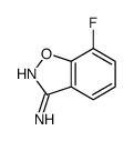 7-氟苯并[d]异噁唑-3-胺结构式