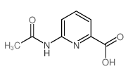 6-Acetamidopyridine-2-carboxylic acid Structure