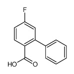 5-FLUORO-[1,1'-BIPHENYL]-2-CARBOXYLIC ACID structure