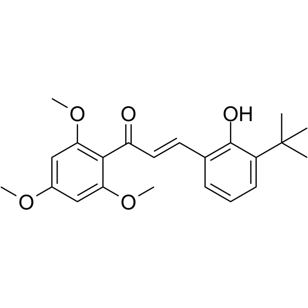 Tubulin inhibitor 18结构式