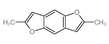 2,6-dimethylfuro[2,3-f][1]benzofuran结构式