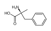 L-alpha-甲基苯丙氨酸结构式