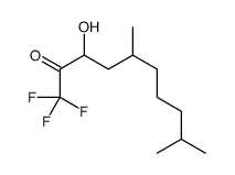 Trifluoroacetyl-3,7-dimethyloctanol Structure