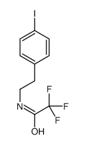 2,2,2-trifluoro-N-[2-(4-iodophenyl)ethyl]acetamide结构式