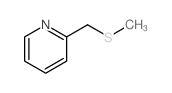 Pyridine,2-[(methylthio)methyl]- structure