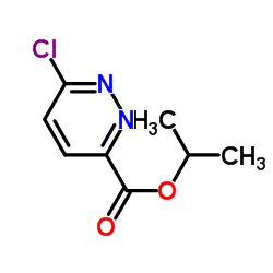 6-氯哒嗪-3-甲酸甲酯结构式