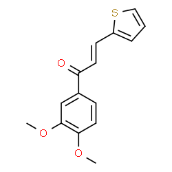 2-(2-THIENYLIDENE)-3,4-DIMETHOXYACETOPHENONE Structure
