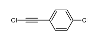 1-chloro-2-(4-chlorophenyl)ethyne Structure