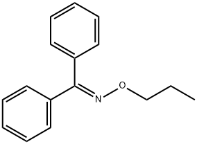 Benzophenone O-propyl oxime结构式
