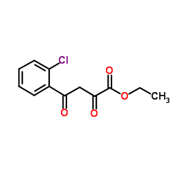Ethyl 4-(2-chlorophenyl)-2,4-dioxobutanoate Structure