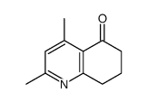 2,4-dimethyl-7,8-dihydro-6H-quinolin-5-one Structure