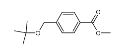 methyl p-O-tert-butyl(hydroxymethyl)benzoate Structure