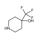 4-(TRIFLUOROMETHYL)PIPERIDIN-4-OL structure