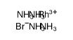 azane,rhodium(3+),tribromide Structure