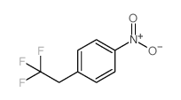 1-Nitro-4-(2,2,2-trifluoroethyl)benzene结构式
