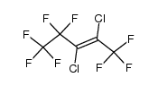 (E)-2,3-dichlorooctafluoropent-2-ene Structure