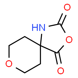 3,8-二氧杂-1-氮杂螺[4.5]癸烷-2,4-二酮结构式