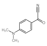 2-(4-dimethylaminophenyl)-2-oxo-acetonitrile结构式