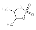 1,3,2-Dioxathiolane,4,5-dimethyl-, 2,2-dioxide结构式