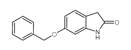 6-苄氧基-1,3-二氢吲哚-2-酮结构式