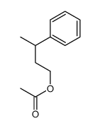 3-phenylbutyl acetate结构式