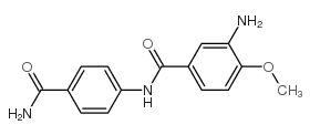 3-amino-N-(4-carbamoylphenyl)-4-methoxybenzamide Structure