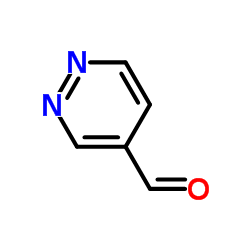 哒嗪-4-甲醛结构式