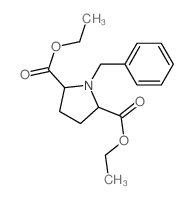 diethyl 1-benzylpyrrolidine-2,5-dicarboxylate Structure