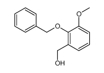 (2-(benzyloxy)-3-methoxyphenyl)methanol Structure