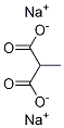Sodium 2-methylmalonate Structure