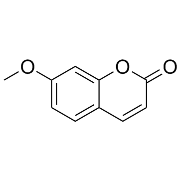 7-甲氧基香豆素结构式