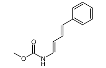 methyl N-(4-phenylbuta-1,3-dienyl)carbamate Structure