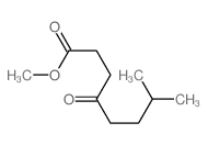 7-甲基-4-氧代辛酸甲酯结构式