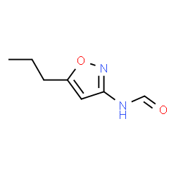 Formamide, N-(5-propyl-3-isoxazolyl)- (9CI) Structure