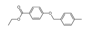 4-ethoxycarbonylphenoxy-(4'-methylphenyl)-methane Structure